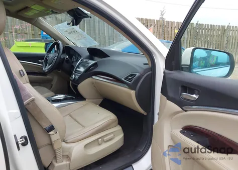 2016 Acura Mdx Technology Acurawatch Plus Packages/Technology Package z USA, uszkodzony, nr VIN 5FRYD4H40GB054348